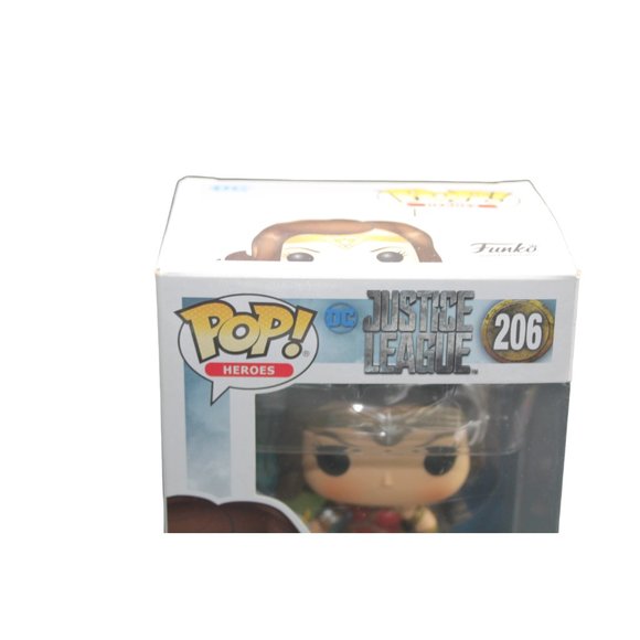 Funko Pop DC Justice League Movie Wonder Woman Toy Vinyl Figure # 206 - Picture 2 of 10